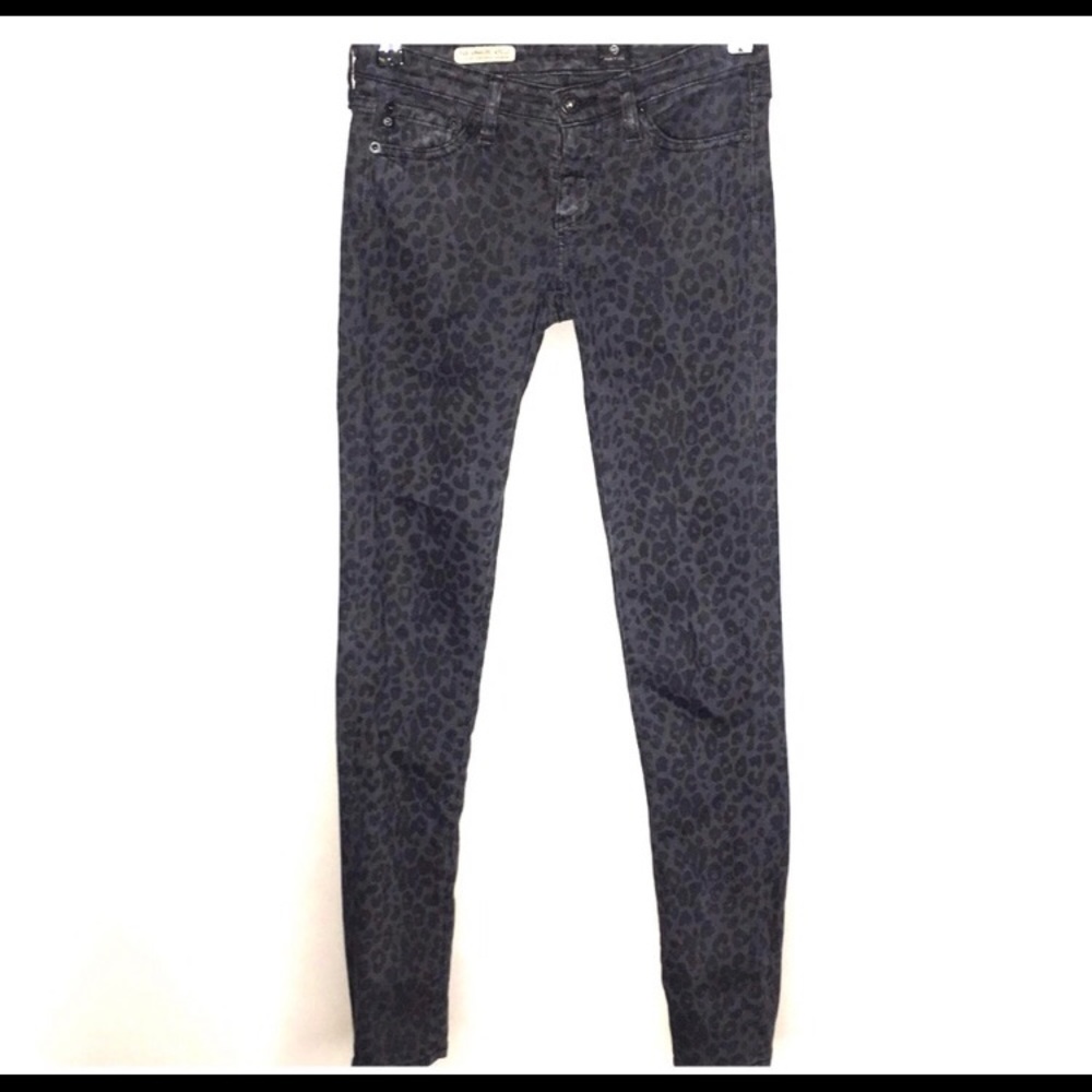 AG The legging ankle cheetah print pants size 27